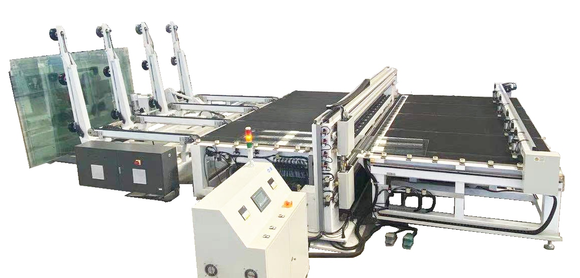 全自动夹胶玻璃切割机